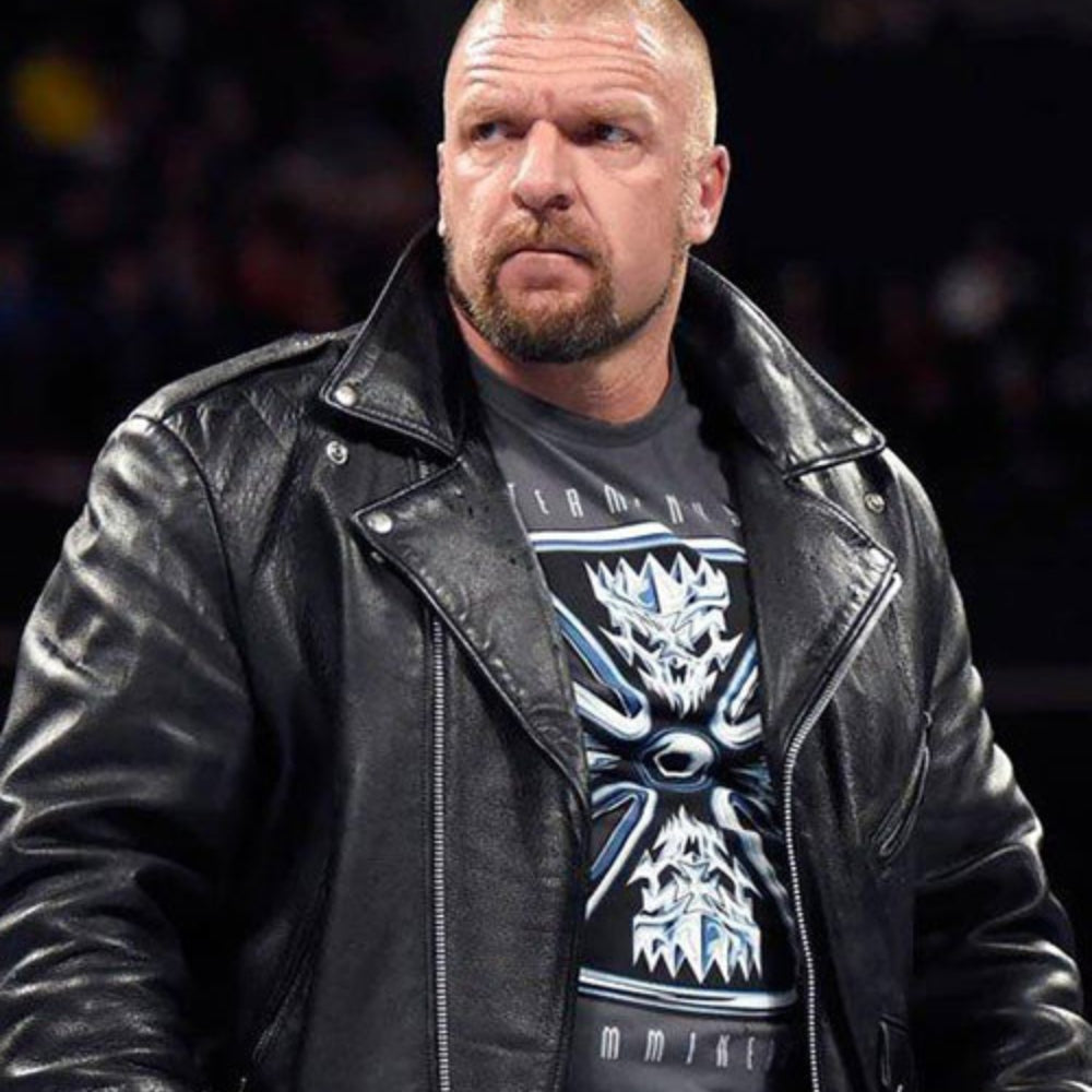 Triple H WWE Leather Jacket