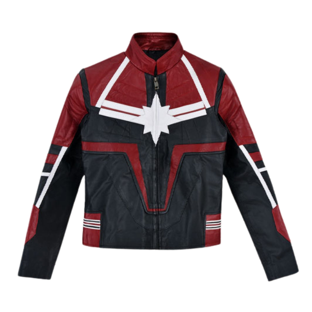 Captain Marvel Leather Jacket