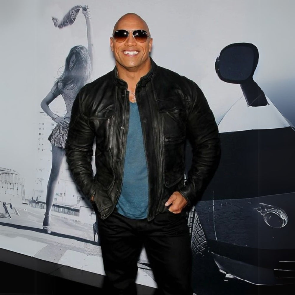 Fast & Furious 8 Dwayne Johnson Premiere Jacket