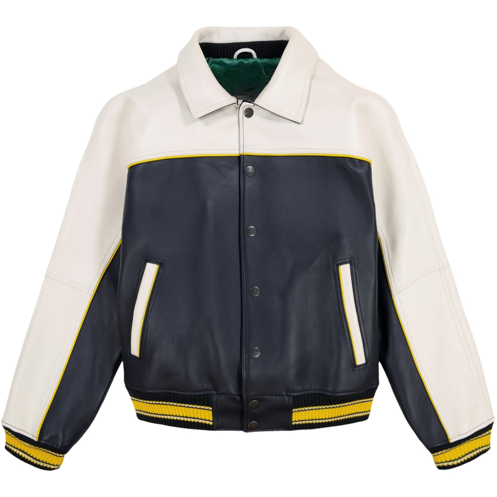 Men's Leather Varsity Jacket