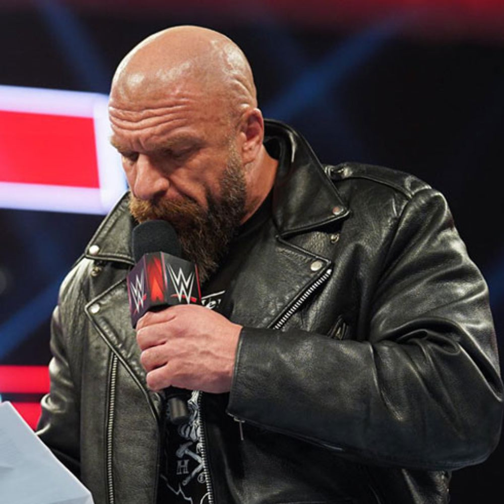 Triple H WWE Leather Jacket